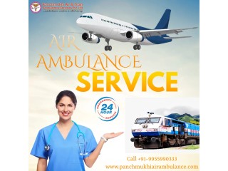 Avail of Panchmukhi Air Ambulance Services in Indore with Pre-Medical Support