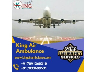 Get King Air Ambulance Services in Guwahati with Credible ICU Setup