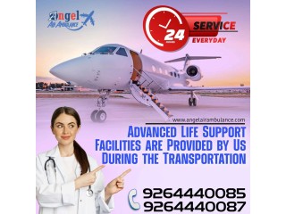 Get Advanced Rescue System With Doctors by Angel Air Ambulance Service in Siliguri