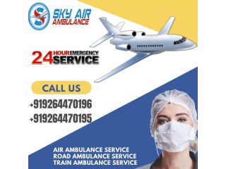 Sky Air Ambulance from Indore to Delhi| Healthy Medical Environment