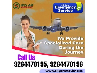 Sky Air Ambulance from Agra to Delhi