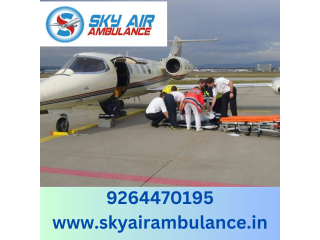 Sky Air Ambulance from Ahmedabad to Delhi | Support for Critical Care