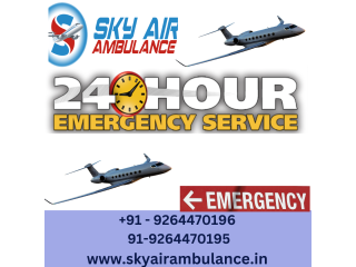 Well-known and Remarkable Air Ambulance Service from Brahmpur by Sky Air