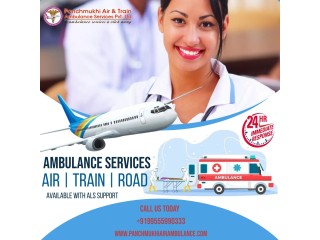 Pick Affordable Panchmukhi Air Ambulance Services in Delhi at a Low Cost