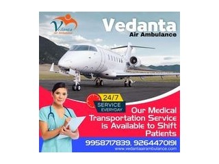 Choose Vedanta Air Ambulance service in Lucknow with State-of-the-art Medical Facilities