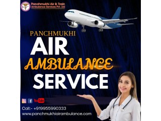 Relocate Patients Immediately via Panchmukhi Air Ambulance Services in Bagdogra