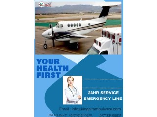 King Air Ambulance Service in Varanasi | Designed with Medical Tools