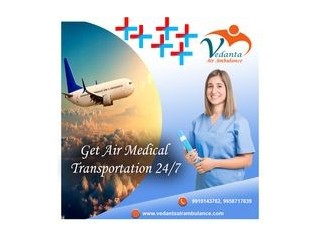 Gain Vedanta Air Ambulance Service in Aurangabad with Care And Fast Patient Relocation