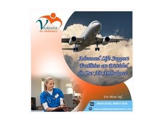 Avail of Advanced Ventilator Facilities by Vedanta Air Ambulance Service in Bikaner