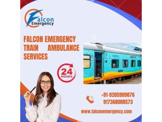 Pick Hi-tech Ventilator Setup by Falcon Emergency Train Ambulance Service in Dibrugarh