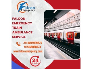 Hire Falcon Emergency Train Ambulance Service in Silchar  with Completely Safe Patient Transfer at a Low Charge