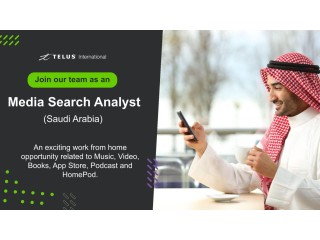 Saudi Arabia - Media Search Analyst