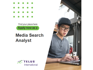 Hiring Media Search Analyst in Taiwan (Chinese Traditional speakers) - Work from Home opportunity!